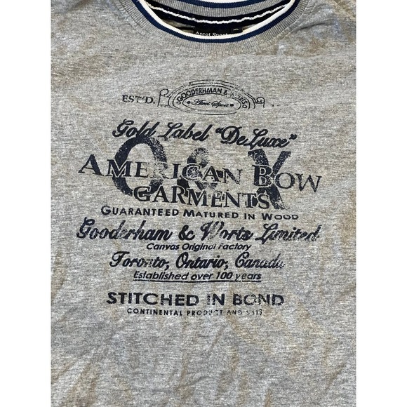 Ascot Sport American Bow Garments T-Shirt Mens XL - Picture 3 of 4